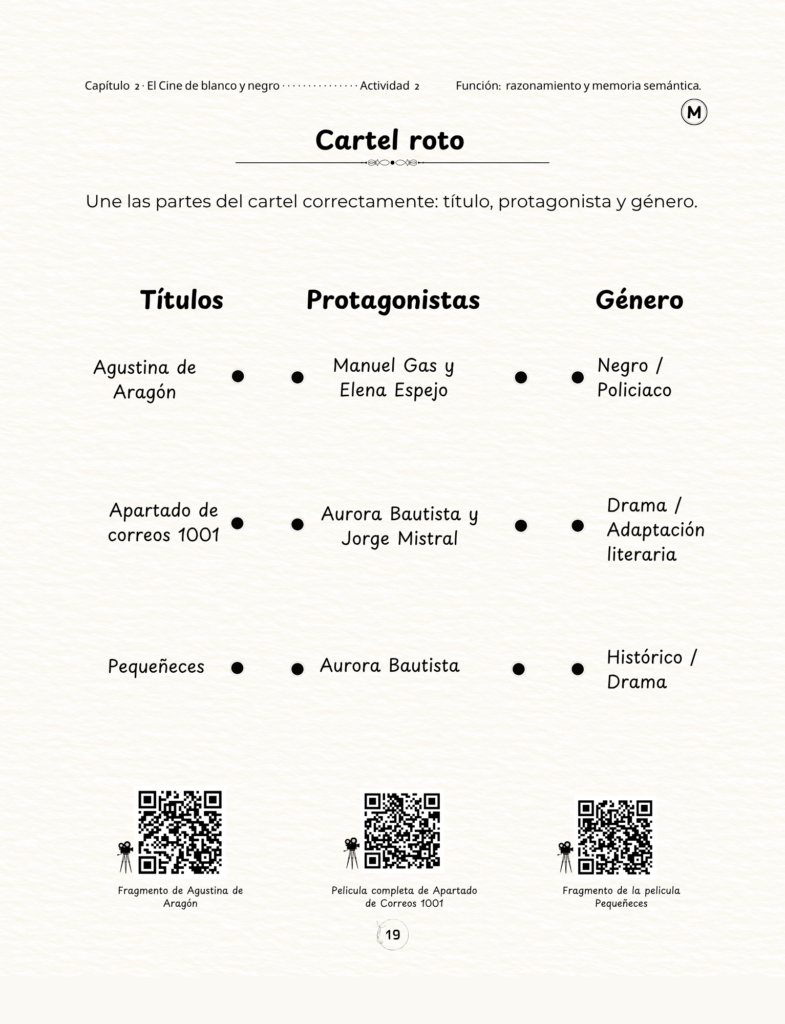 pasatiempos para personas mayores