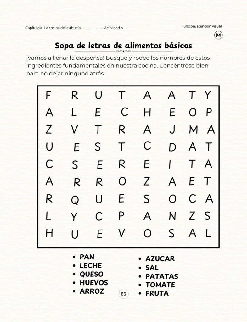 pasatiempos para personas mayores